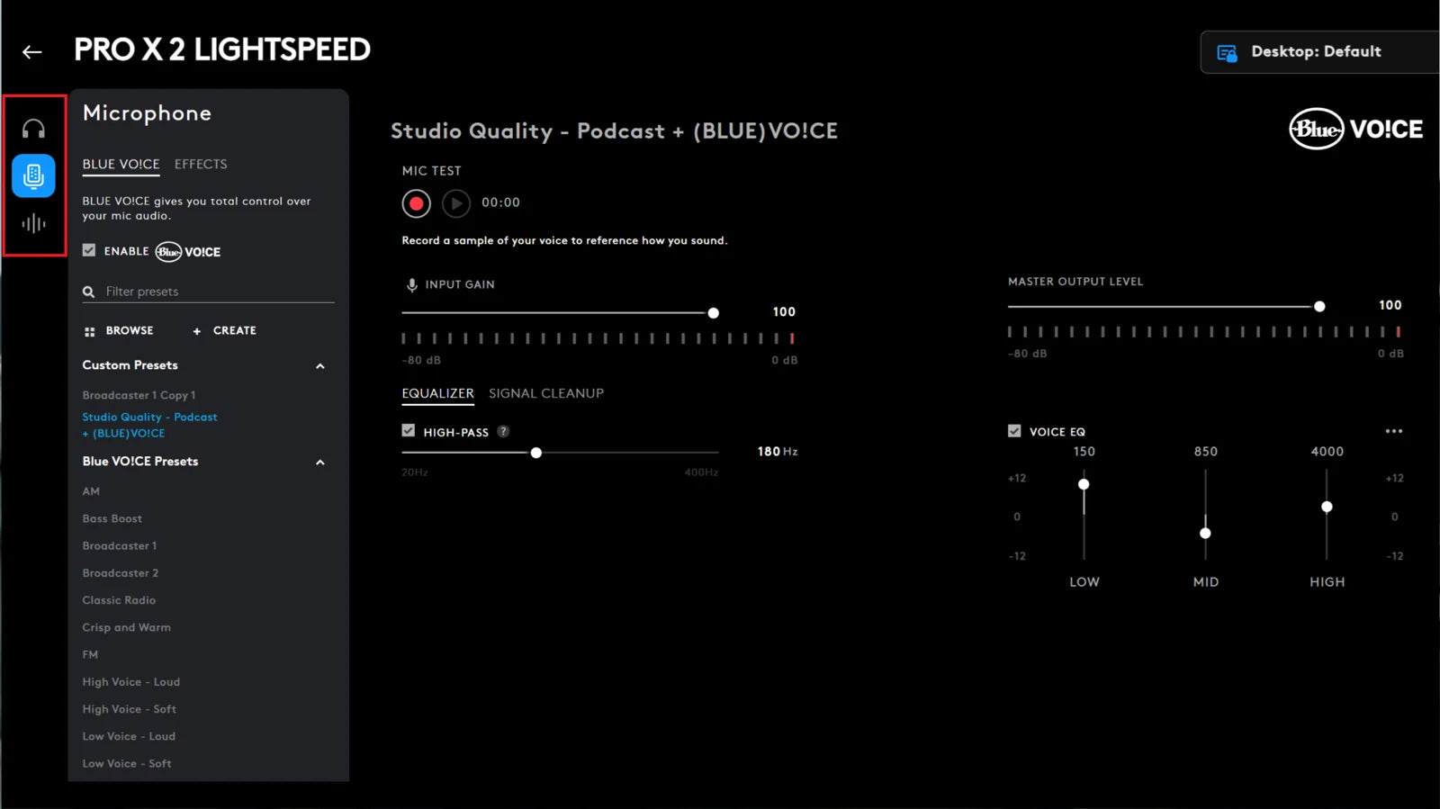 BLUE VO!CE: escucha tu propia voz