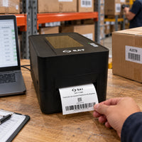 Impresora POS de Etiqueta TF Térmica-Térmica Directa Sat TT460 UE 100 mm - lifestyle warehouse-labeling - Media Factory POS