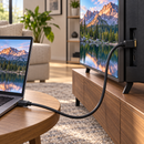 Cable HDMI Basik Tech 3 metros - escena lifestyle 1 de uso real