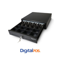 Cajón Monedero Digital POS KR-410 5 Puestos Riel Metalico - vista 1