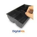 Cajón Monedero Digital POS KR-410 5 Puestos Riel Metalico - vista 4