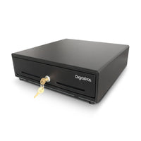 Cajón Monedero Digital POS DIG-330 4 Puestos Riel Metalico - vista 3