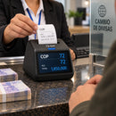 Impresora y Display Sat BC5130 - lifestyle currency-exchange - Media Factory POS