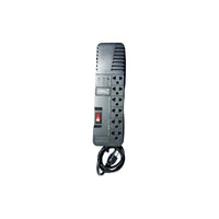 Regulador Unitec 990 VA de 6 tomas, 4 reguladas y 2 protegidas — vista superior del producto