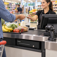 Cajón Monedero Sat 119X 5 Puestos Riel Metalico - lifestyle retail-cashier - Media Factory POS