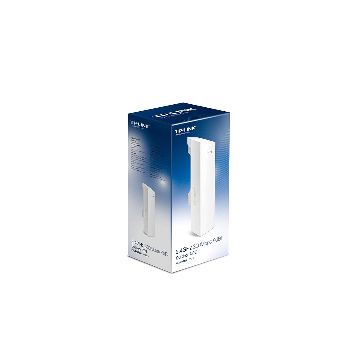 Punto de Acceso Exterior TP-Link CPE210 2.4GHz 300Mbps, vista 4