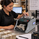 Contadora y Denominadora de Billetes Digital POS DIG-ALN65 - lifestyle business-closing - Media Factory POS