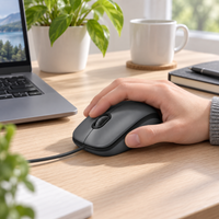 Mouse USB Logitech M90 Negro - escena lifestyle 1 de uso real