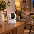 Cámara Wi-Fi EZVIZ H6c Pro 3MP 2K 360° Interior - lifestyle elder-care - Media Factory