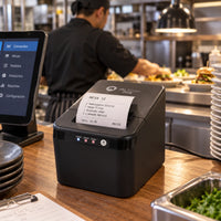 Impresora POS Térmica 80 mm Jaltech JAL821 USB + LAN 100KM - lifestyle restaurant-orders - Media Factory POS
