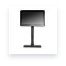 Pantalla Cliente Monitor Adicional Digital POS DIG-ZCD116 con Tripode, VGA, HDMI, 11,6 pulgadas, vista del producto