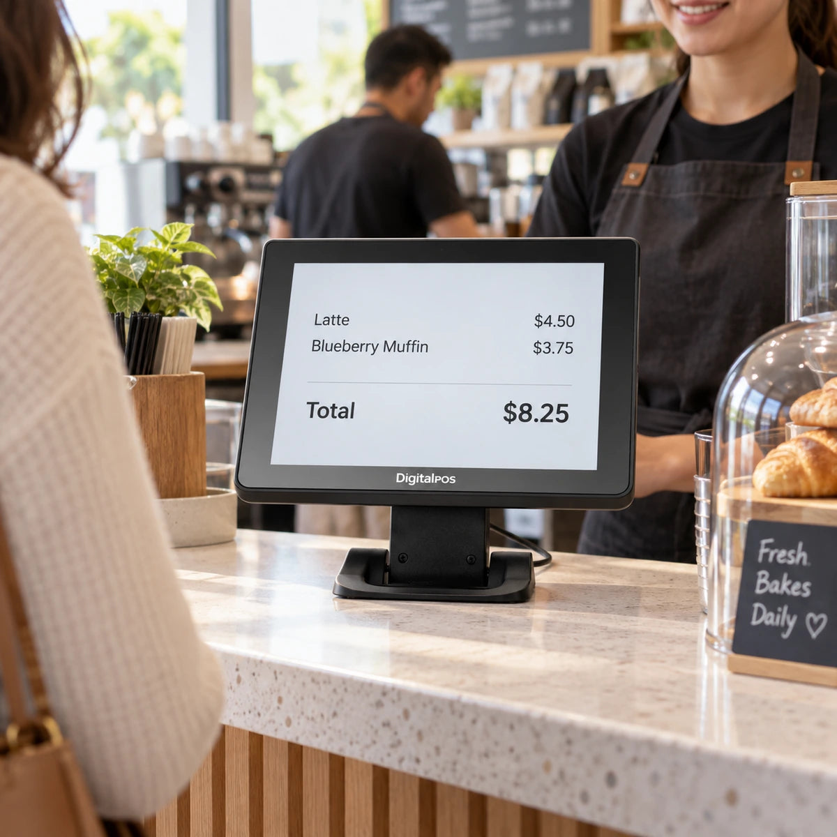 Pantalla Cliente Monitor Adicional Digital POS Dig-art 150W 9,7 pulgadas VGA