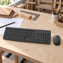 Combo Inalámbrico Logitech MK235 Teclado y Mouse — escena de documentación de taller