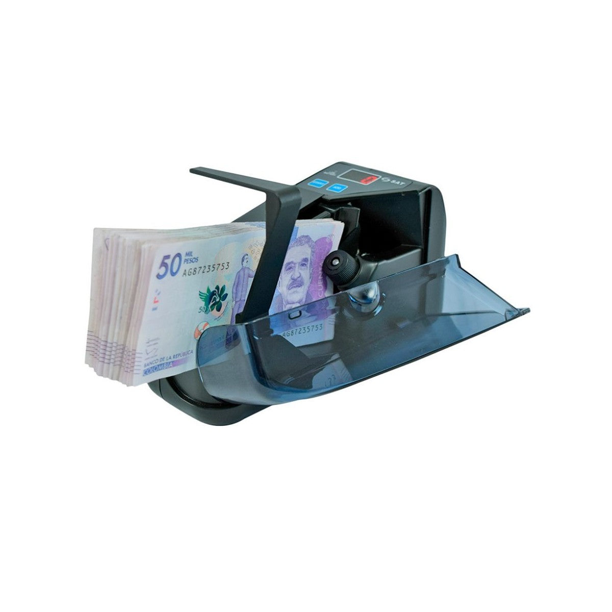 Contadora Detectora de Billetes Portátil Sat BC650 - vista 4