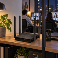 Router TP-Link Archer C64 AC1200 Dual Band - lifestyle office-video - Media Factory
