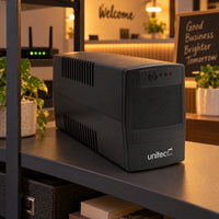 UPS Unitec U1200 LED 800 VA 480 W interactiva con AVR — escena de uso 2