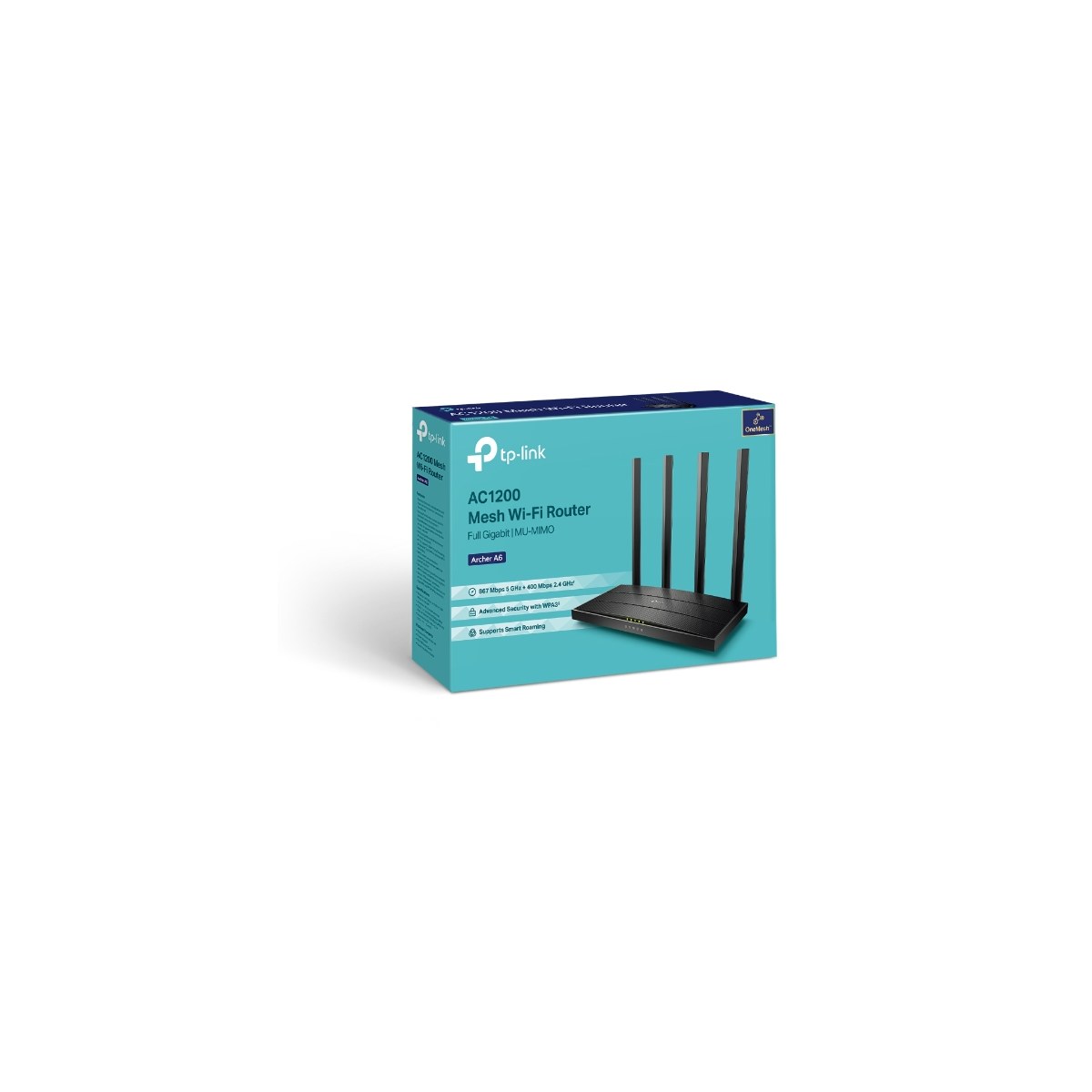 Router Gigabit TP-Link Archer A6 AC1200 Dual Band, vista 3