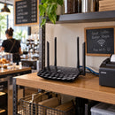 Router Gigabit TP-Link Archer A6 AC1200 Dual Band - lifestyle cafe-pos - Media Factory