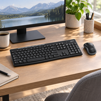 Combo Inalámbrico Logitech MK270 Teclado y Mouse - escena lifestyle 1 de uso real