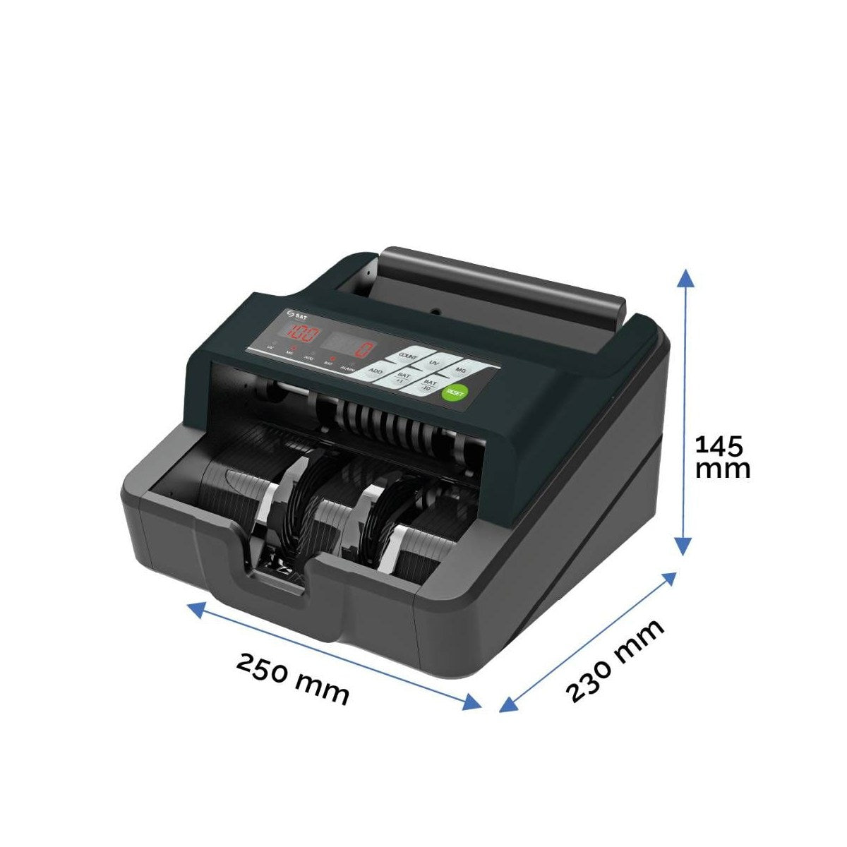 Contadora de Billetes Sat BC1250 - vista 3
