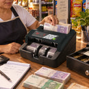 Contadora de Billetes Sat BC1250 - lifestyle minimarket-closing - Media Factory POS