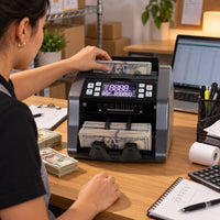 Contadora de Billetes Digital POS DIG-ALK05 - lifestyle business-closing - Media Factory POS