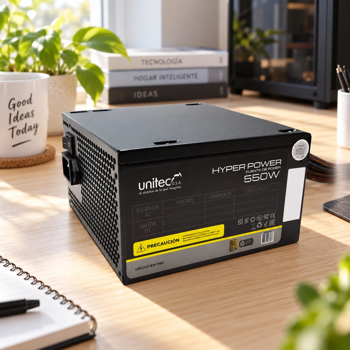 Fuente de poder ATX Unitec Hyper Power 550 W — escena de uso 2
