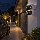Cámara Wi-Fi TP-Link Tapo C246D Doble Lente 2K Interior/Exterior - lifestyle garage-night - Media Factory