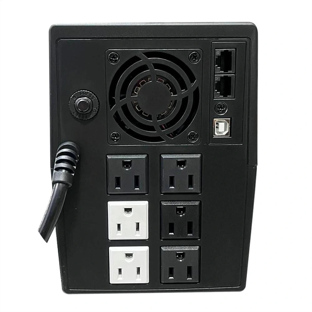 UPS interactiva Unitec U2000 1500 VA / 900 W — vista real 2