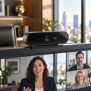 Cámara Web Logitech 4K Pro Magnética para Apple Pro Display XDR - escena lifestyle 1 de uso real