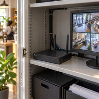 NVR Inalámbrico EZVIZ X5S de 4 Canales HDMI y VGA - lifestyle business-cabinet - Media Factory