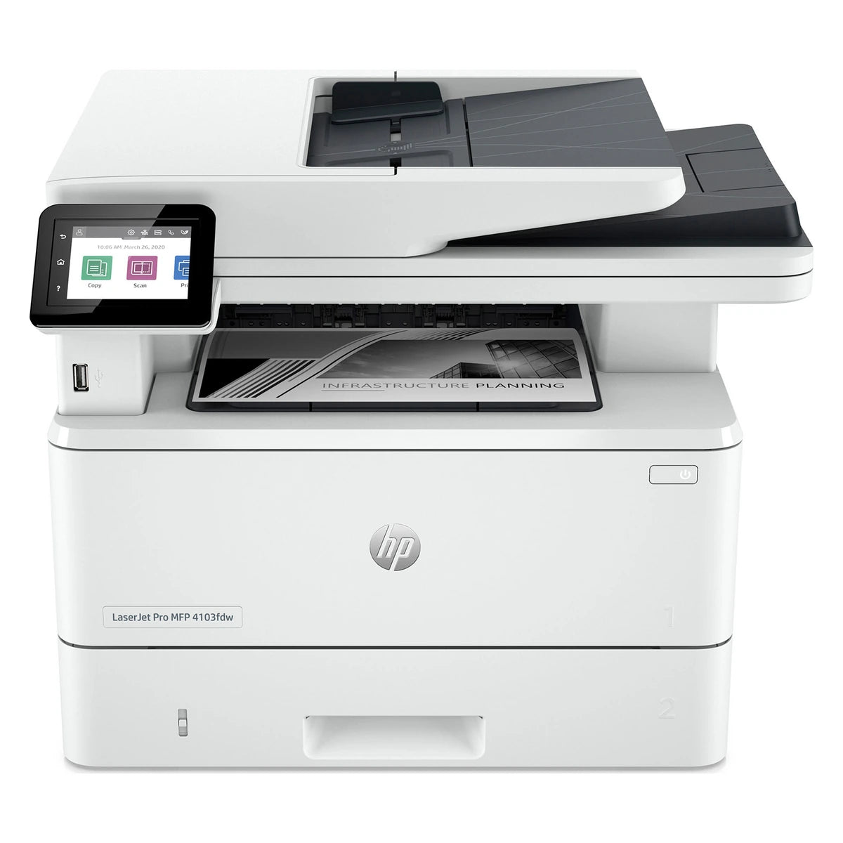 Impresora HP LaserJet Pro MFP 4103fdw láser WiFi dúplex — vista 1