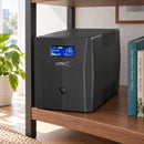 Unitec U2500 2000VA/1200W black LCD — escena de trabajo interior
