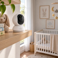 Cámara Wi-Fi Tapo C200 1080p 360° Interior - lifestyle nursery - Media Factory