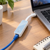 Adaptador Ethernet USB 2.0 TP-Link UE200 100Mbps - lifestyle home-wired - Media Factory