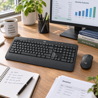 Combo Inalámbrico Logitech MK540 Advanced Negro - escena lifestyle 2 de uso real