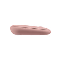 Mouse Bluetooth Logitech Pebble 2 M350s rosado — vista real 03