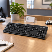 Teclado Inalámbrico Logitech K270 Negro - escena lifestyle 2 de uso real