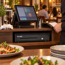 Cajón Monedero Sat 119 5 Puestos Riel Pasta - lifestyle restaurant-counter - Media Factory POS