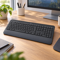 Teclado Inalámbrico Logitech Signature K650 Grafito Español - escena lifestyle 1 de uso real