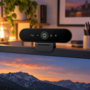 Cámara Web Logitech Brio 4K Ultra HD con HDR - escena lifestyle 2 de uso real