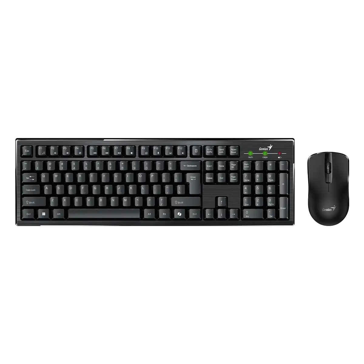 Combo Inalámbrico Genius KM-8101 Teclado y Mouse Negro