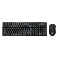 Combo Inalámbrico Genius KM-8101 Teclado y Mouse Negro — imagen oficial limpia