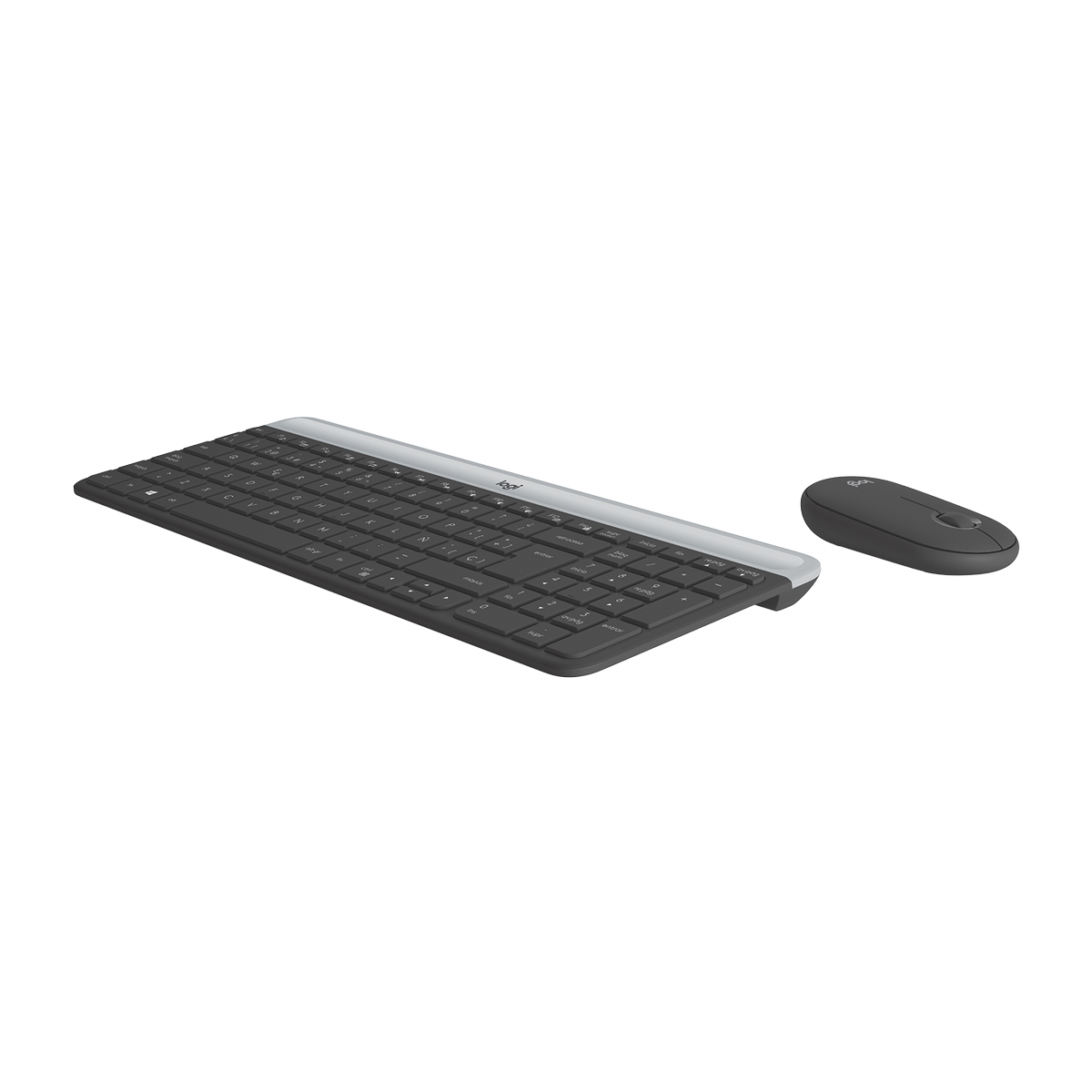 Combo Inalámbrico Slim Logitech MK470 Grafito - vista oficial del producto 1