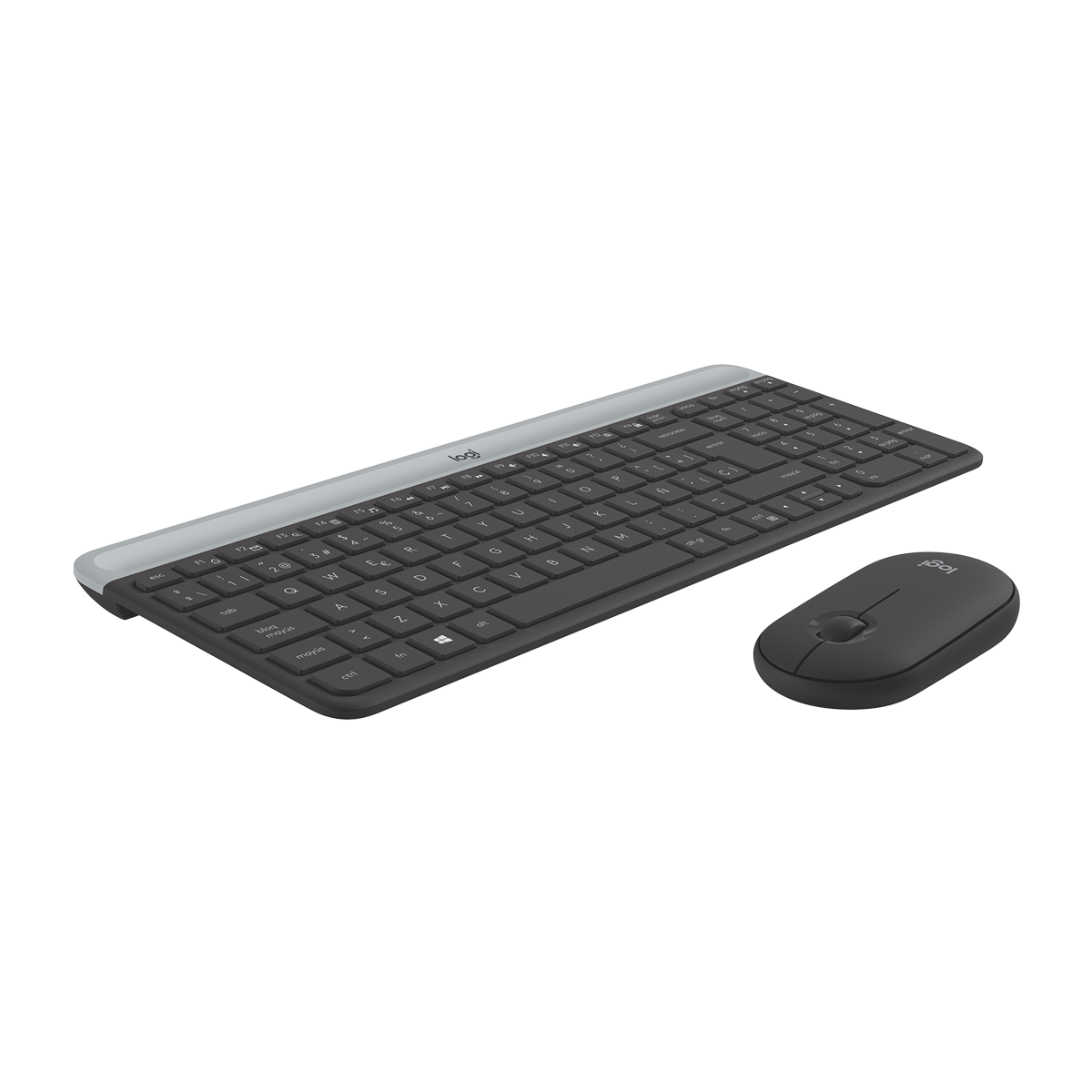 Combo Inalámbrico Slim Logitech MK470 Grafito - vista oficial del producto 3