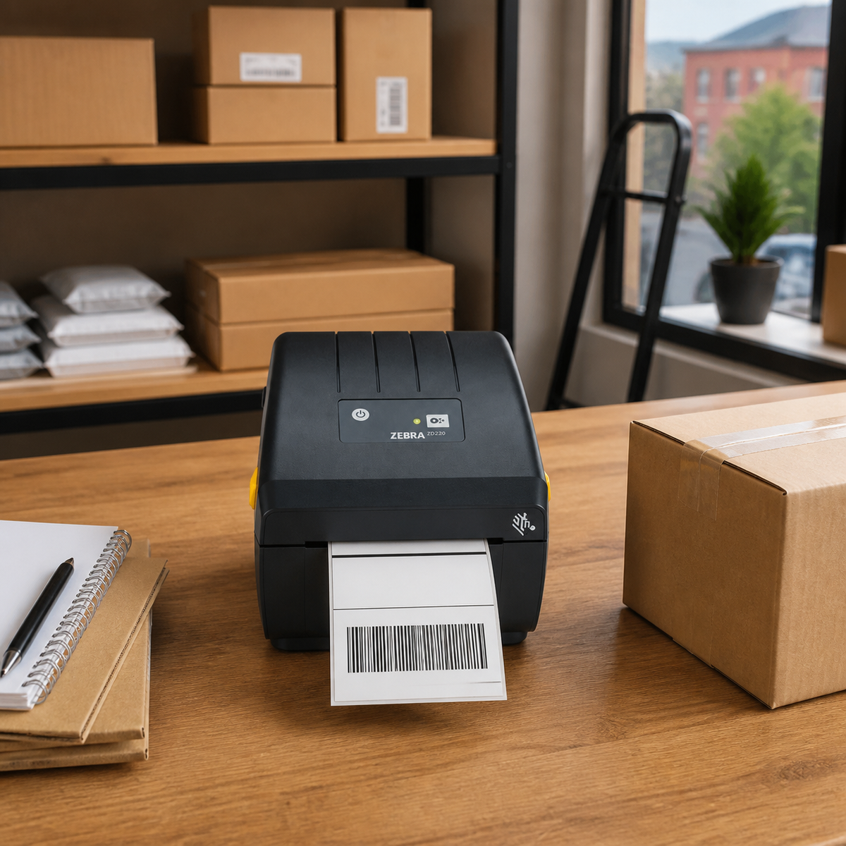 Impresora de Etiqueta Zebra ZD 220 - uso en punto de venta