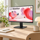 Monitor LG 22MR410-B Full HD 100 Hz de 21,45 pulgadas — oficina en casa