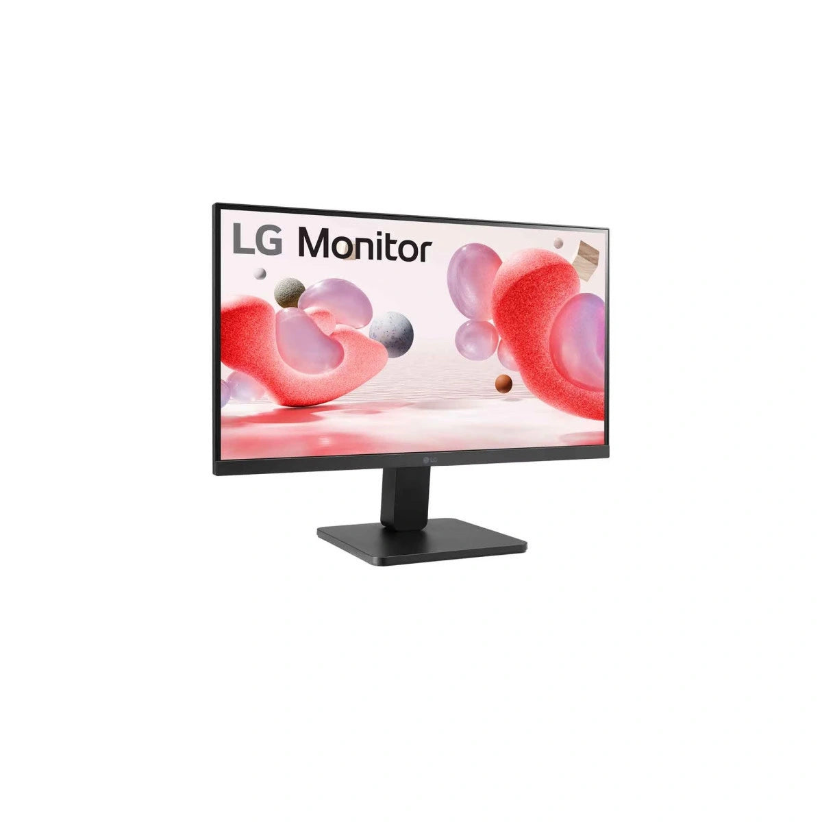 Monitor LG 22MR410-B Full HD 100 Hz de 21,45 pulgadas — vista frontal diagonal derecha