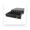 Cajón Monedero Digital POS Eco KR-410 5 Puestos Riel Pasta, vista del producto