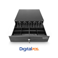 Cajón Monedero Digital POS Eco KR-410 5 Puestos Riel Pasta - vista 1